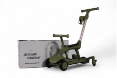 Детский cамокат-беговел HB-111 зеленый