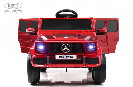 Детский электромобиль Mercedes-AMG G63 (G222GG) красный глянец