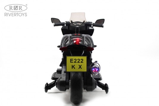 Детский электромотоцикл E222KX черный