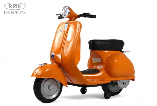 Детский электроскутер VESPA (M888MM) оранжевый