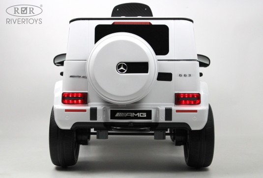 Детский электромобиль Mercedes-Benz G63 4WD (K999KK) белый
