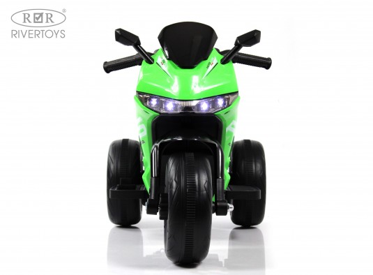 Детский электротрицикл K002PX зеленый