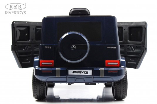 Детский электромобиль Mercedes-AMG G63 4WD (G333GG) синий глянец