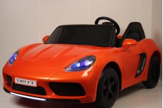 Детский электромобиль T911TT оранжевый глянец