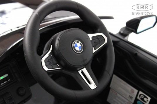 Детский электромобиль BMW M4 (A004AA) черный глянец