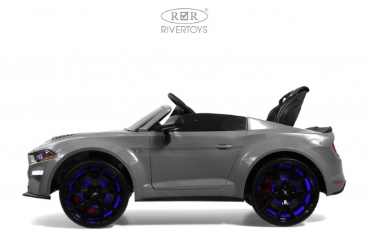 Детский электромобиль Ford Mustang GT (A222MP) серый