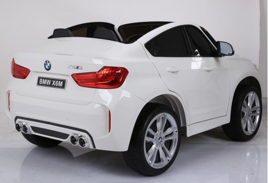 Детский электромобиль BMW X6M (JJ2168) белый