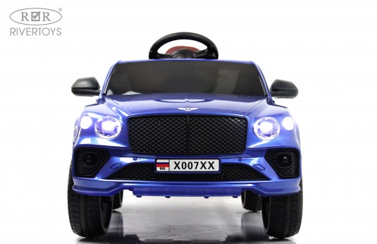 Детский электромобиль X007XX синий глянец