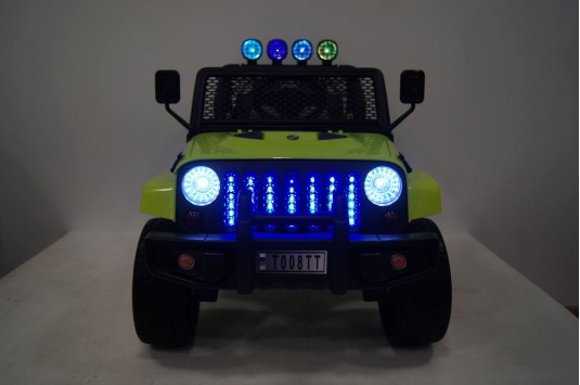 Детский электромобиль T008TT 4WD зеленый