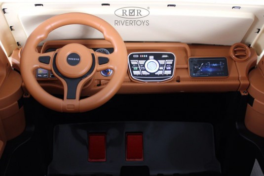 Детский электромобиль Pick-Up E555KX хаки