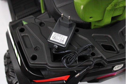 Детский электроквадроцикл T001TT 4WD зеленый