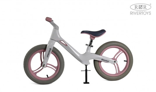 Детский беговел HB-555-14 розовый