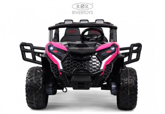 Детский электромобиль K555KK 4WD 24V розовый