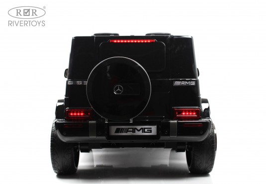 Детский электромобиль Mercedes-AMG G63 (G111GG) черный глянец
