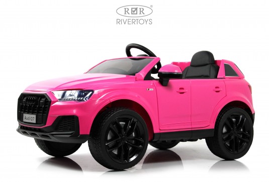 Детский электромобиль AUDI Q7 (HL678) розовый