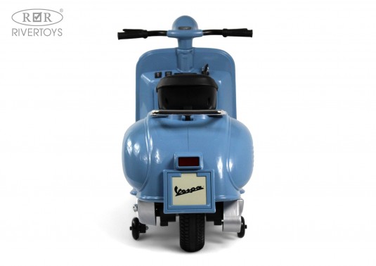 Детский электроскутер VESPA (M888MM) синий