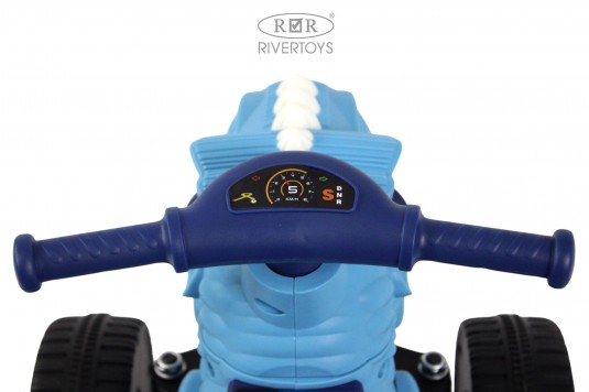Детский электроквадроцикл K707PX синий