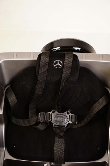 Детский электромобиль Mercedes-AMG G63 (O777OO) серый глянец