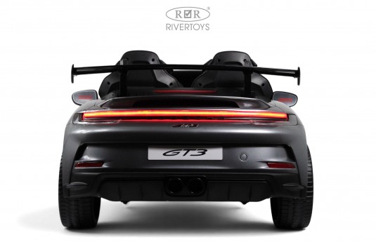 Детский электромобиль Porsche 911 GT3 (Y911YY) серый глянец Детский электромобиль Porsche 911 GT3 (Y911YY) серый глянец