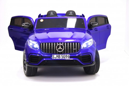 Детский электромобиль Mercedes-Benz GLC63 S 4WD (H111HH) синий глянец