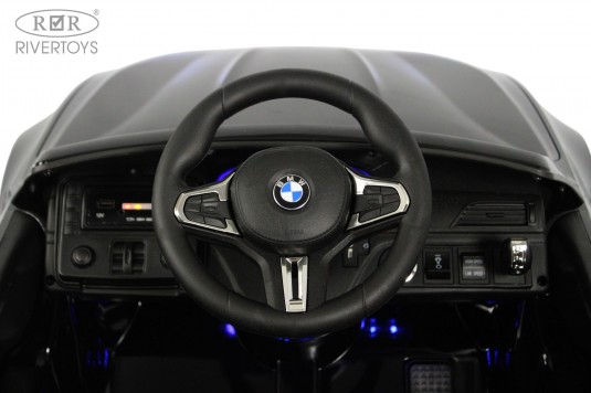 Детский электромобиль BMW M5 Competition (A555MP) черный глянец