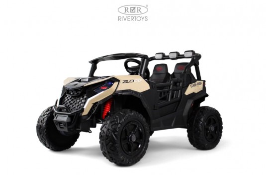 Детский электромобиль K555KK 4WD 24V бежевый