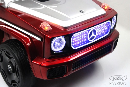 Детский электромобиль Mercedes-Benz EQG (E222EE) красный глянец