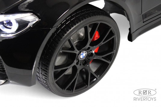 Детский электромобиль BMW M5 Competition (A555MP) черный глянец