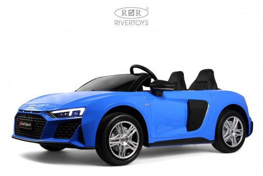 Детский электромобиль AUDI R8 (M333MM) синий