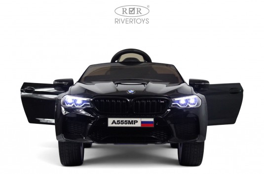 Детский электромобиль BMW M5 Competition (A555MP) черный глянец