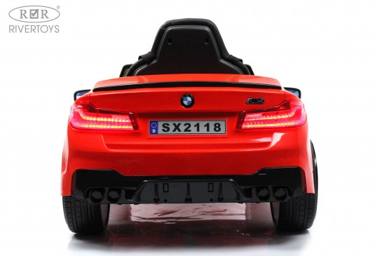 Детский электромобиль BMW M5 Competition (A555MP) красный