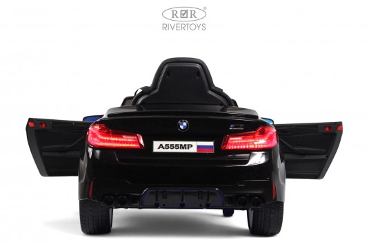 Детский электромобиль BMW M5 Competition (A555MP) черный глянец