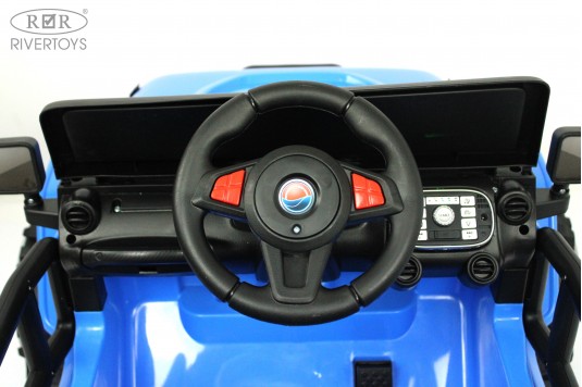 Детский электромобиль T222TT 4WD синий