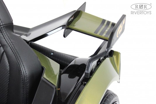 Детский электромобиль Lamborghini GT (HL528) оливковый металлик