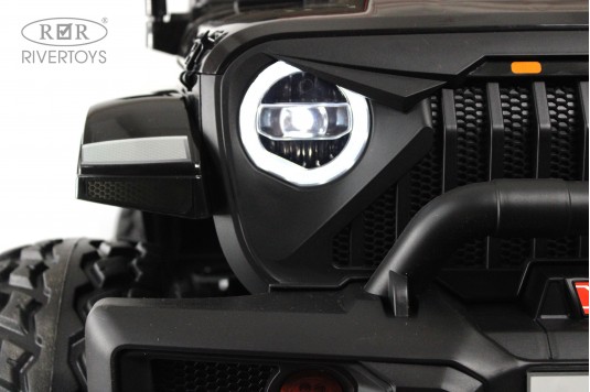 Детский электромобиль Jeep A222AA черный