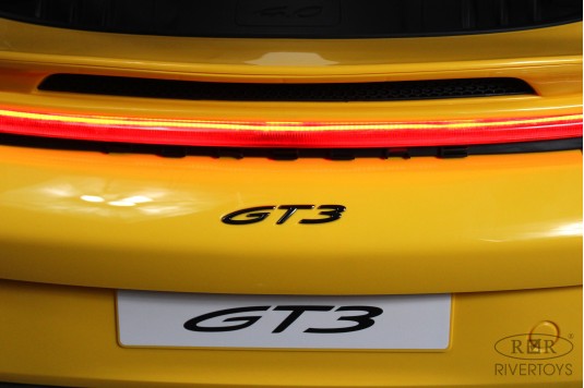 Детский электромобиль Porsche 911 GT3 (Y911YY) желтый Детский электромобиль Porsche 911 GT3 (Y911YY) желтый