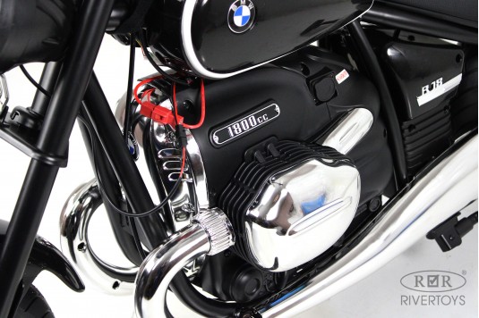 Детский электромотоцикл BMW R18 (A777AA-NEW) черный Детский электромотоцикл BMW R18 (A777AA-NEW) черный