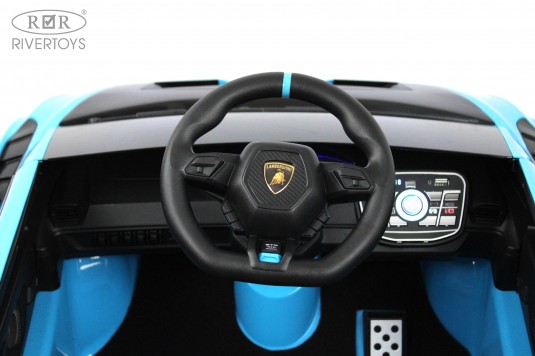 Детский электромобиль Lamborghini Huracán STO (E888EE) синий
