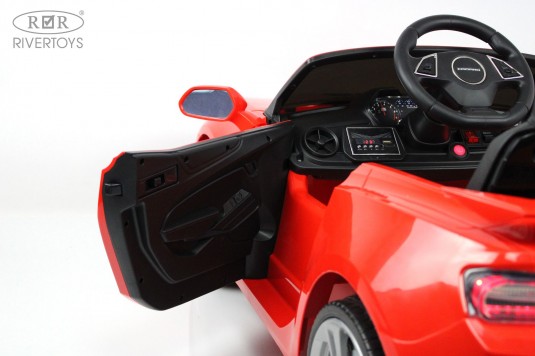 Детский электромобиль Chevrolet Camaro 2SS (HL558) красный