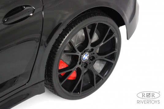 Детский электромобиль BMW M5 Competition (A555MP) черный глянец