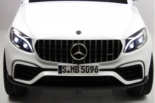 Детский электромобиль Mercedes-Benz GLC63 S 4WD (H111HH) белый
