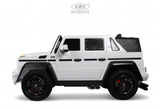Детский электромобиль Mercedes-Maybach G650 Landaulet (M999MM) белый