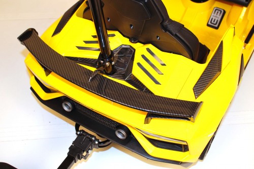 Детский электромобиль Lamborghini Aventador SVJ (A333MP-A) желтый