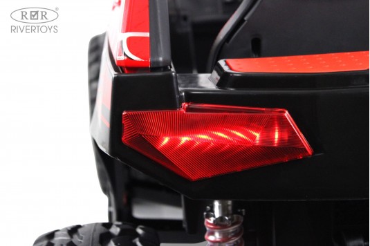 Детский электромобиль A707AA LUX NEW 4WD красный спайдер