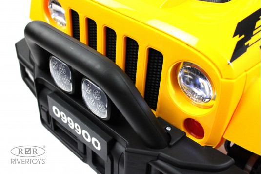 Детский электромобиль O999OO желтый