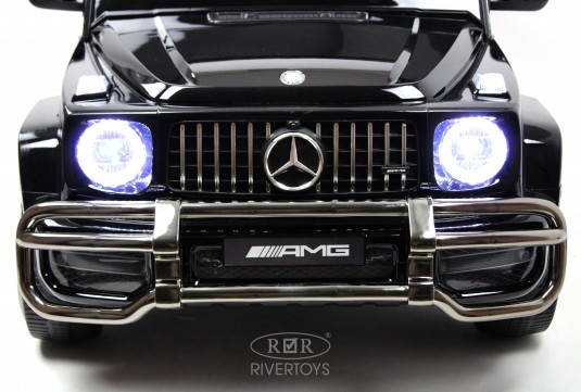 Детский электромобиль Mercedes-AMG G63 4WD (S307) черный глянец