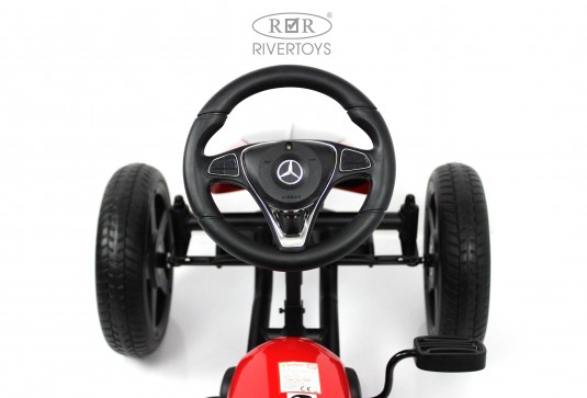 Детский веломобиль Mercedes-Benz (H333HH) красный