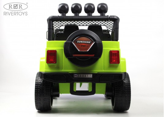 Детский электромобиль T008TT зеленый