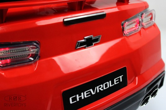 Детский электромобиль Chevrolet Camaro 2SS (HL558) красный