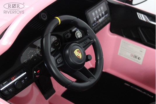 Детский электромобиль Porsche 911 GT3 (Y911YY) розовый Детский электромобиль Porsche 911 GT3 (Y911YY) розовый